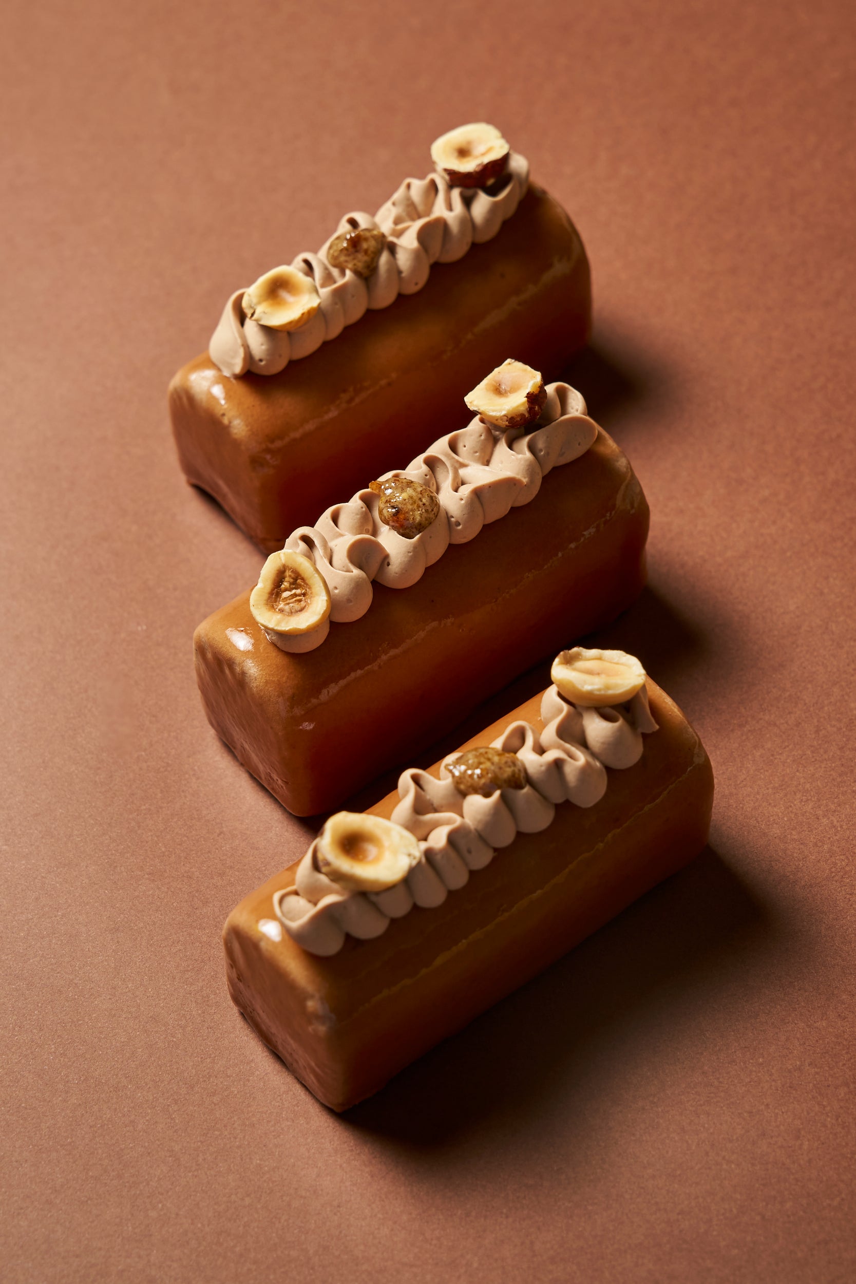 Bûchette chocolat praliné