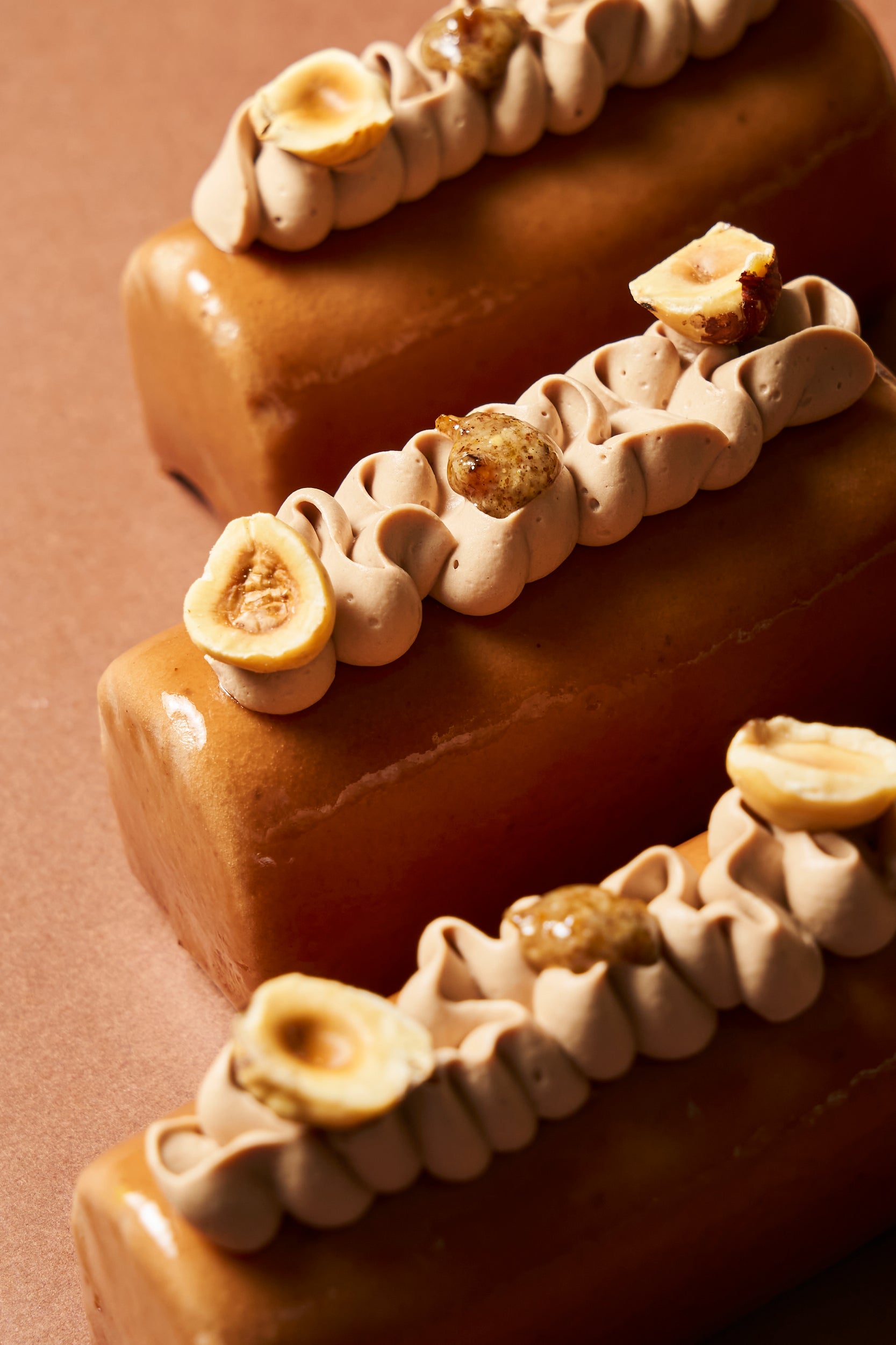 Bûchette chocolat praliné