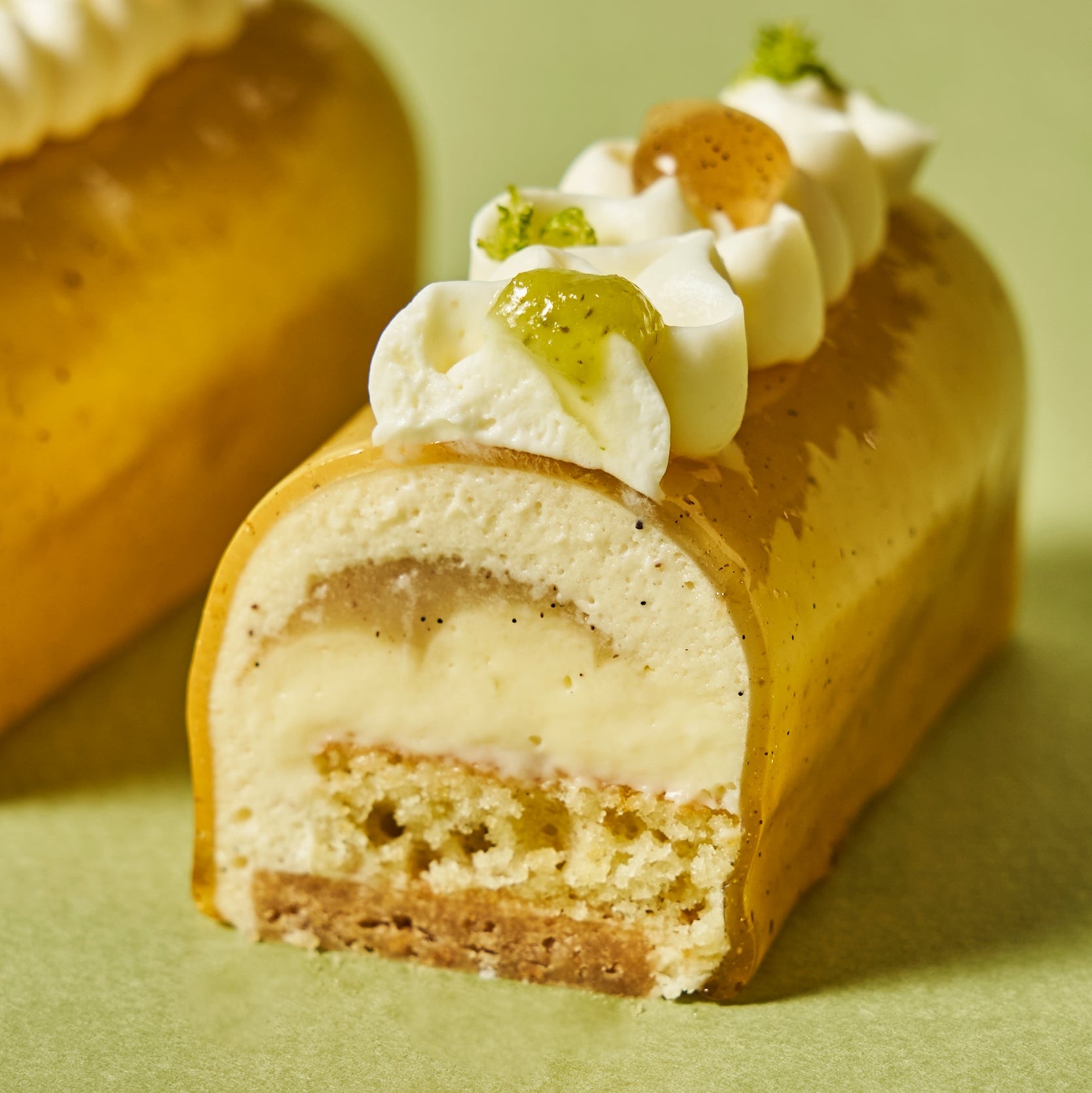 Bûchette citron vanille