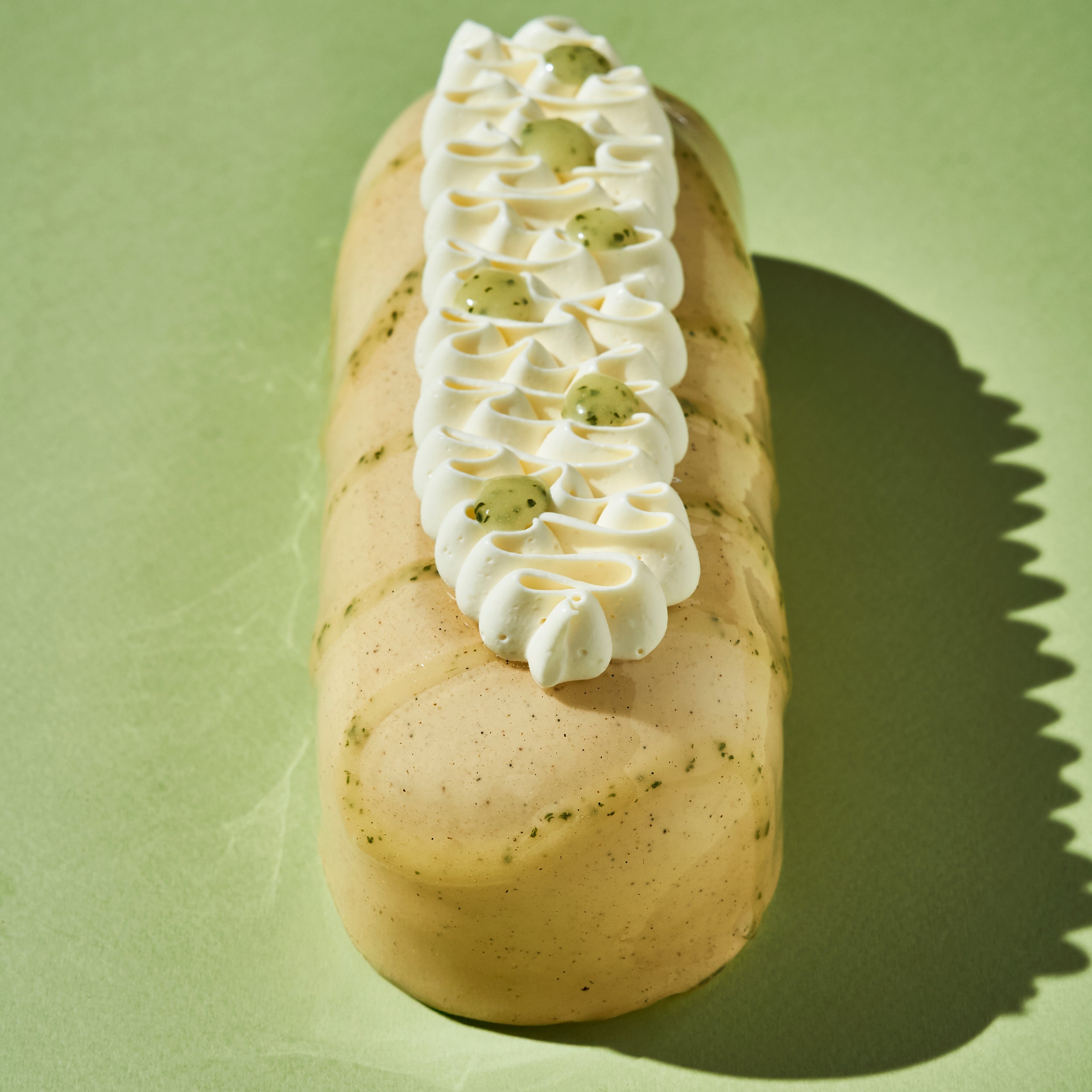 Bûche citron vanille