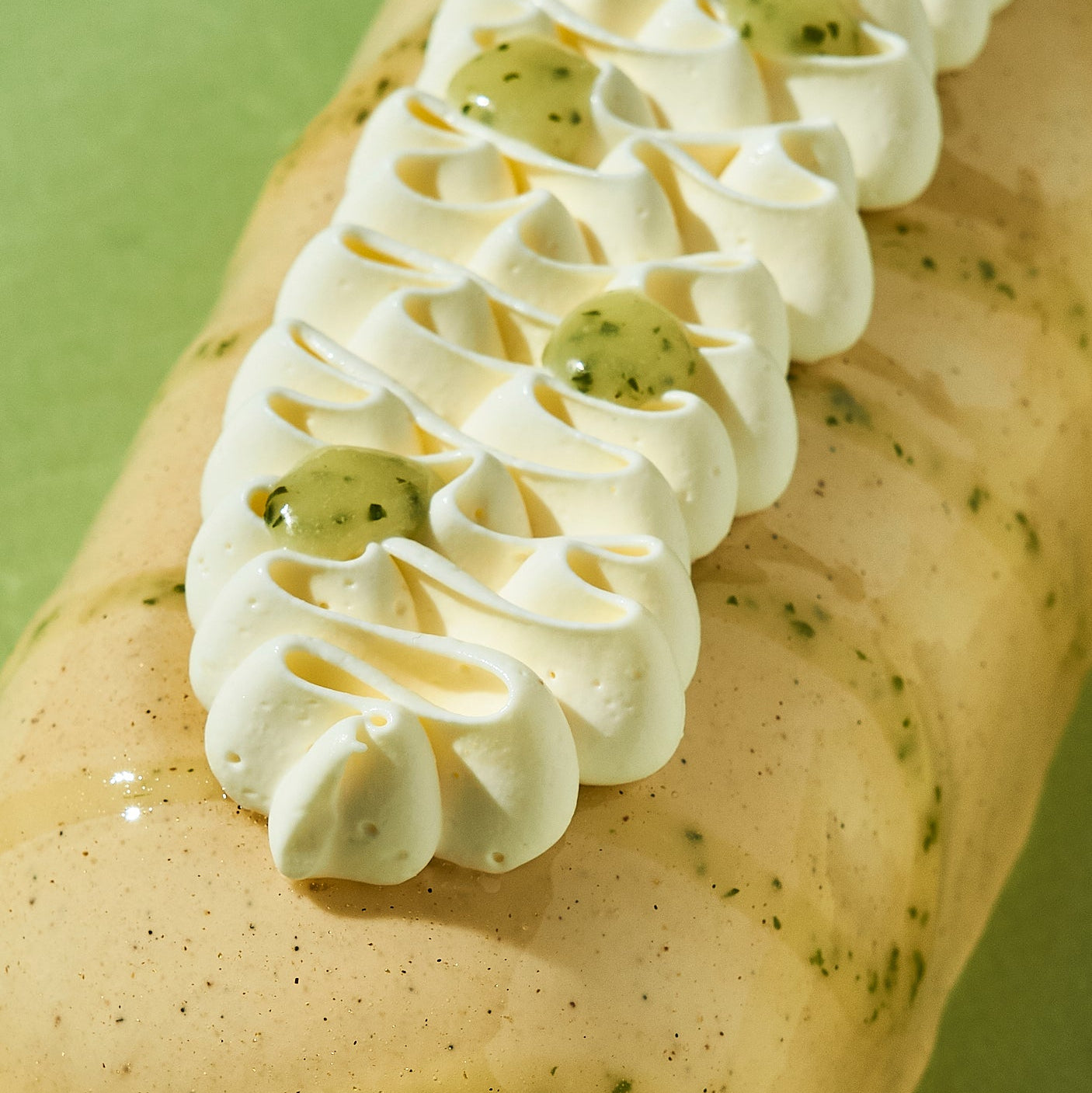 Bûche citron vanille