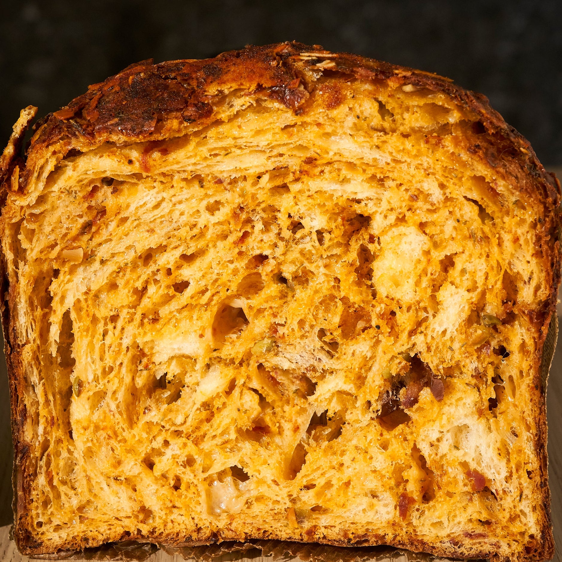 Panettone salé - Jeffrey Cagnes x Campari