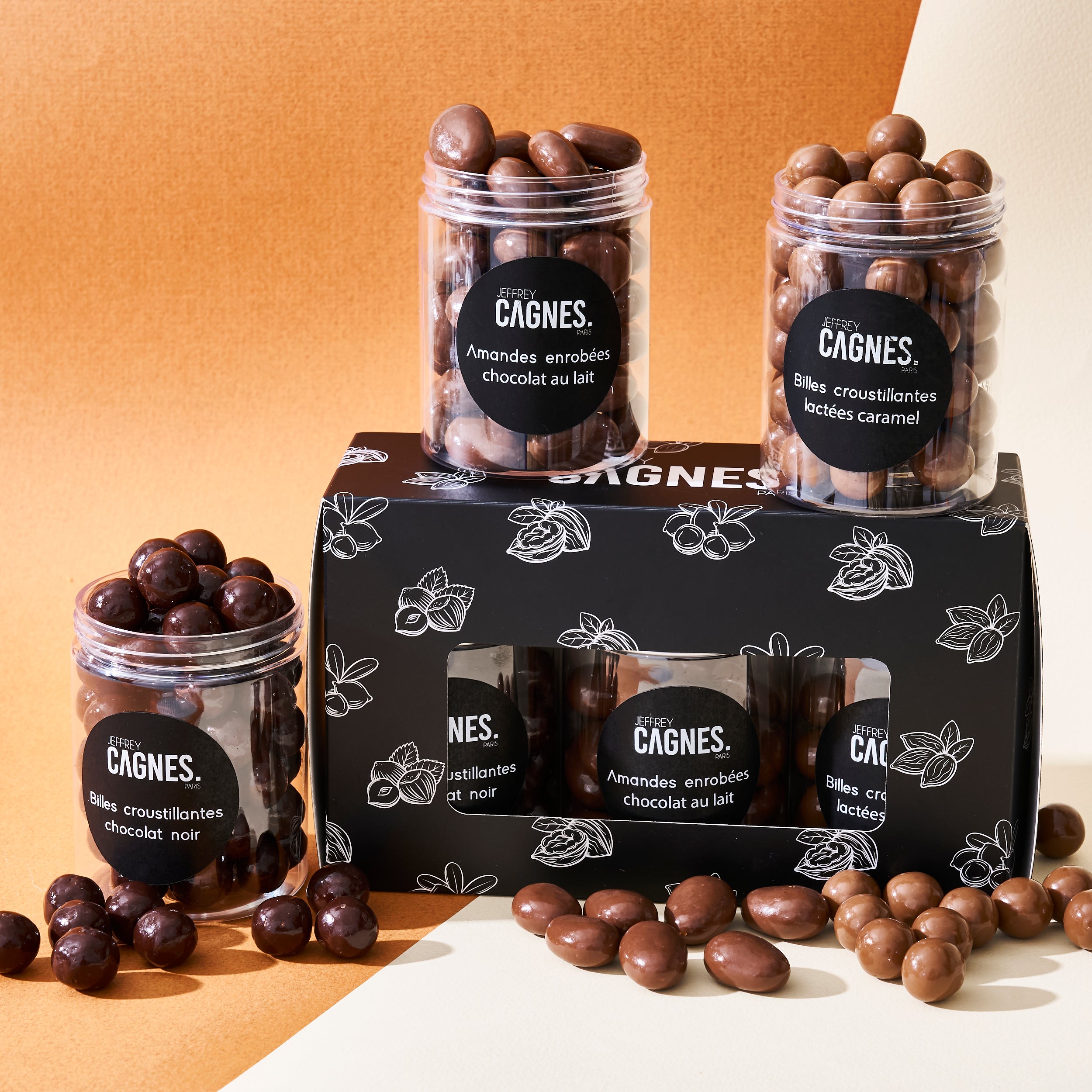 Coffret billes et amandes