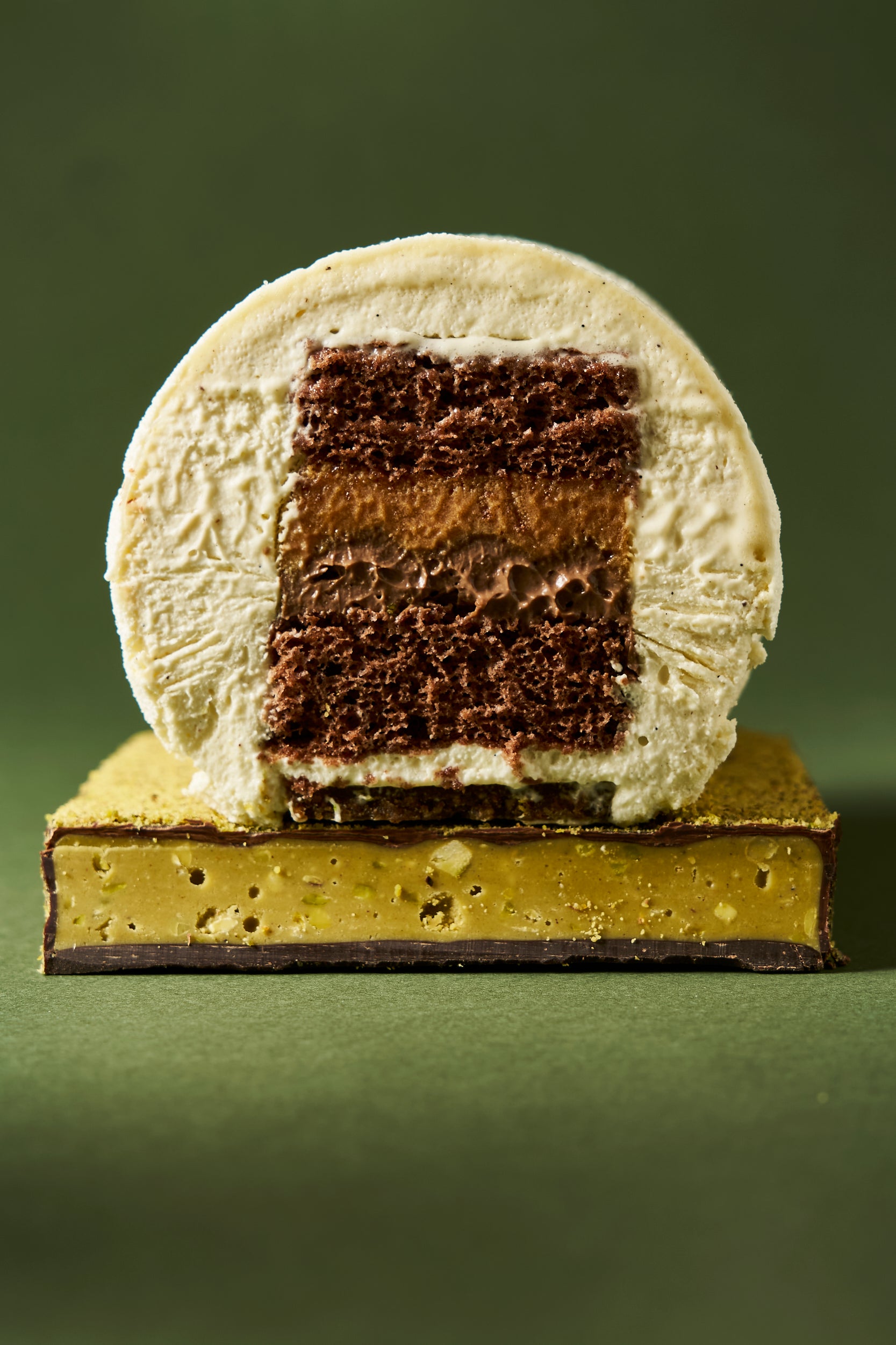 Tour de Pise - Bûche Tiramisu Signature