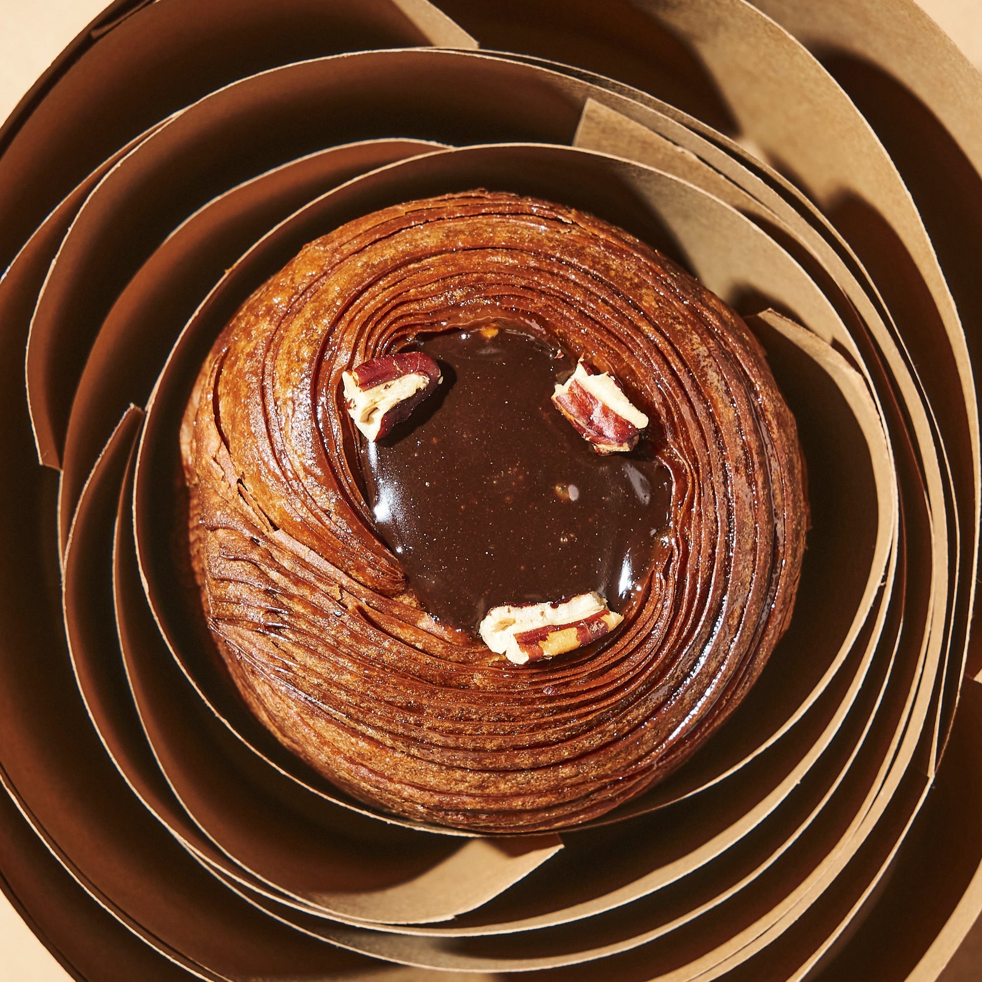Feuilleté Pécan Chocolat
