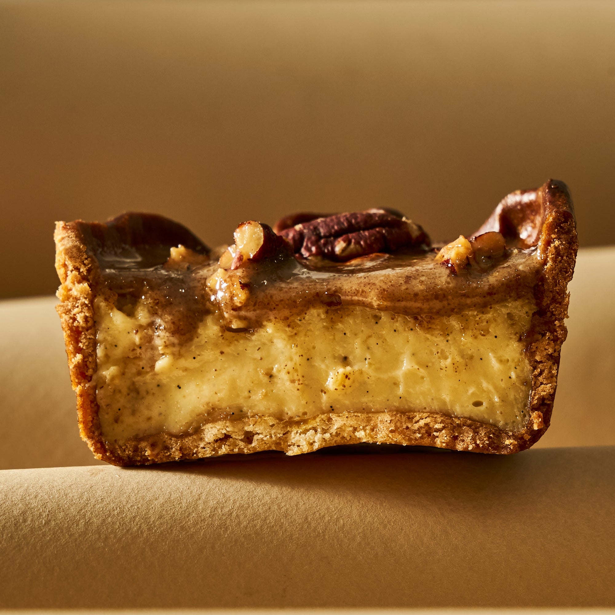 Flan noix de pécan