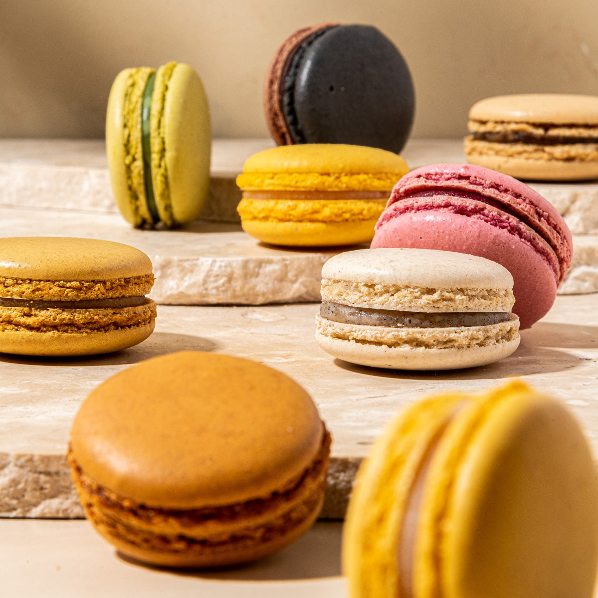 Assortiment de macarons