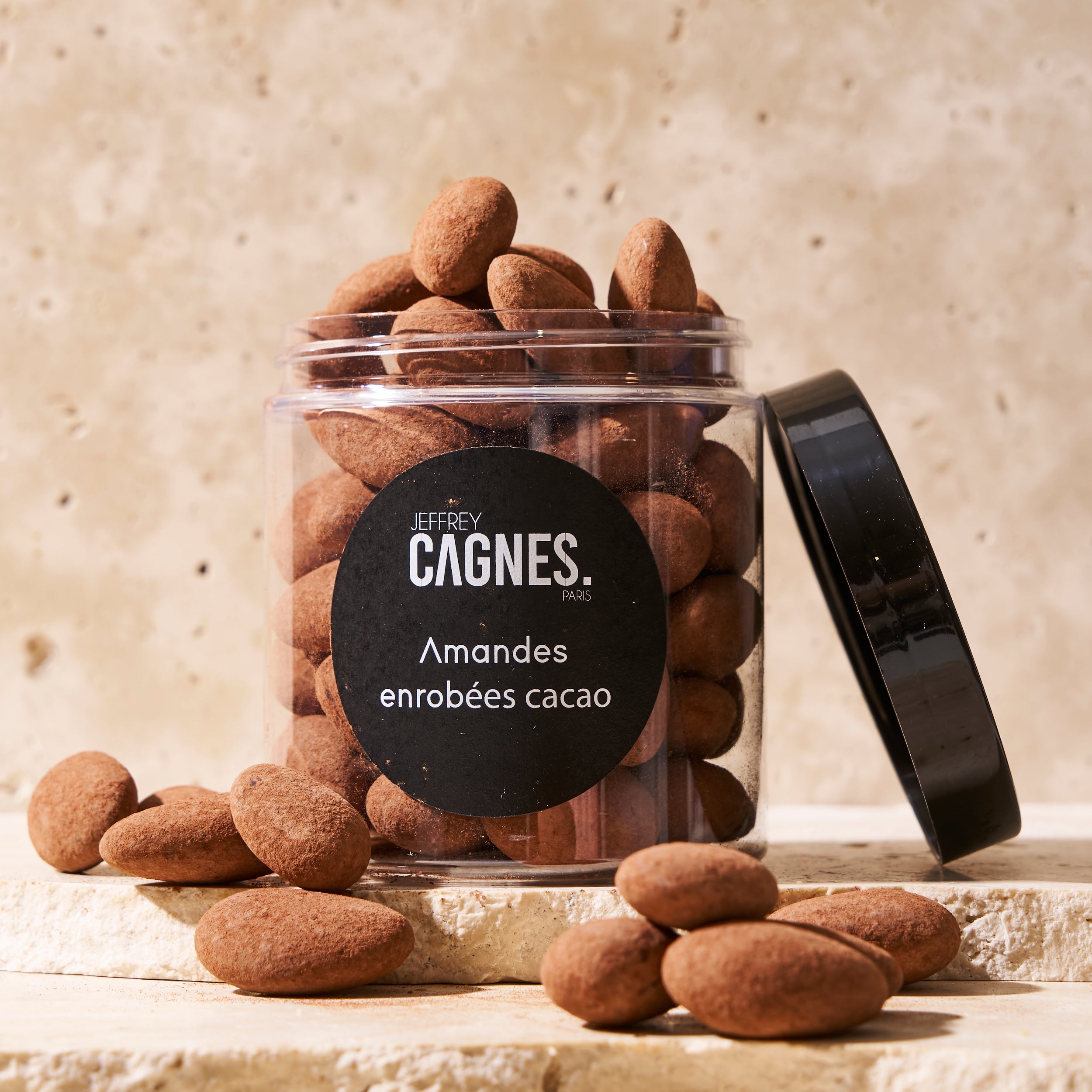 Amandes enrobées cacao – JeffreyCagnes